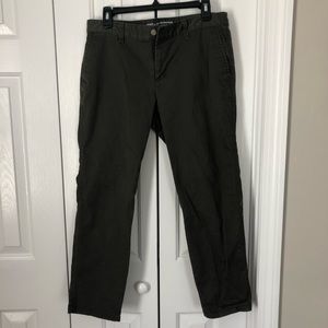 Olive Green Girlfriend Khakis by Gap Size 8